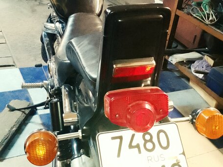 1995 Suzuki Intruder VS 400, чёрный, 250000 рублей, вид 3