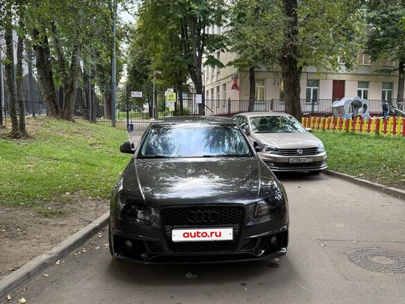 2008 Audi A4 IV (B8), чёрный, 950000 рублей