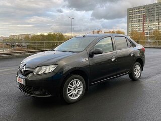 2014 Renault Logan II, чёрный, 555000 рублей, вид 1