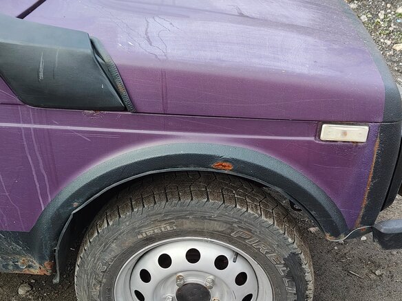 2002 Lada (ВАЗ) 2121 (4x4) I Рестайлинг, фиолетовый, 225000 рублей - вид 8