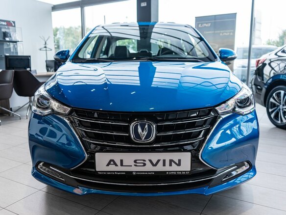 2024 Changan Alsvin, синий - вид 3