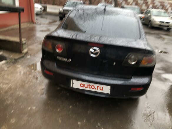2006 Mazda 3 I (BK) Рестайлинг, чёрный, 570000 рублей - вид 8