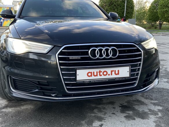 2015 Audi A6 IV (C7) Рестайлинг, чёрный, 4050000 рублей - вид 2
