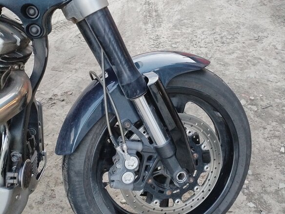 2005 Yamaha MT-01, синий, 500000 рублей - вид 4