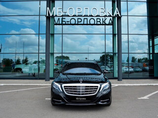 2015 Mercedes-Benz Maybach S-Класс 500 I (X222), чёрный, 4900000 рублей, вид 2