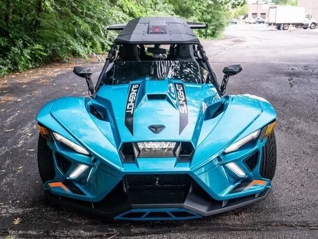 2023 Polaris Slingshot, голубой, 6200000 рублей, вид 1
