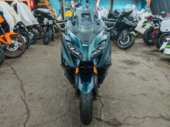 2021 Yamaha TMAX, зелёный, 1420000 рублей - вид 7