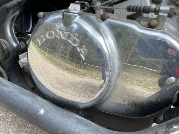 1996 Honda Steed 400, чёрный, 200000 рублей - вид 8