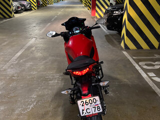2012 Kawasaki ER-6F (Ninja 650R), красный, 550000 рублей, вид 5