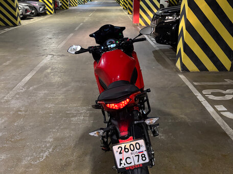 2012 Kawasaki ER-6F (Ninja 650R), красный, 550000 рублей, вид 5