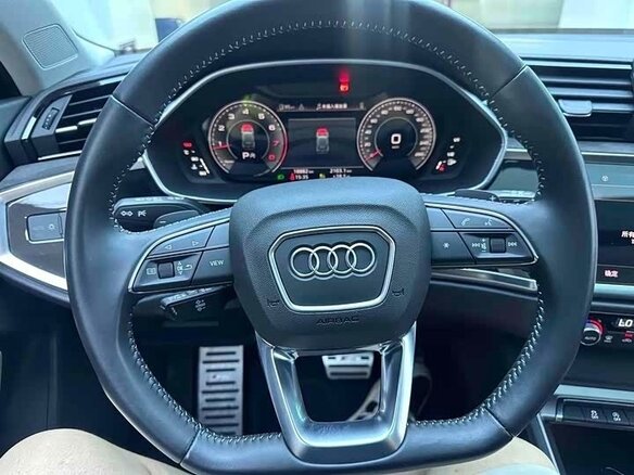 2022 Audi Q3 35 TFSI II (F3), синий, 2860000 рублей - вид 12