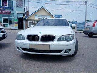 2006 BMW 7 серии 750i IV (E65/E66) Рестайлинг, белый, 1050000 рублей, вид 1