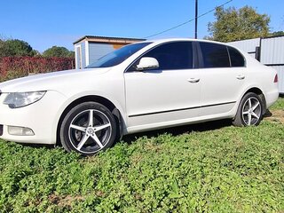 2012 Skoda Superb II, белый, 1230000 рублей, вид 3