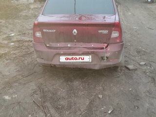 2011 Renault Logan I Рестайлинг, красный, 220000 рублей, вид 3