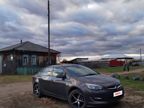 2013 Opel Astra J Рестайлинг, серый, 750000 рублей - вид 5