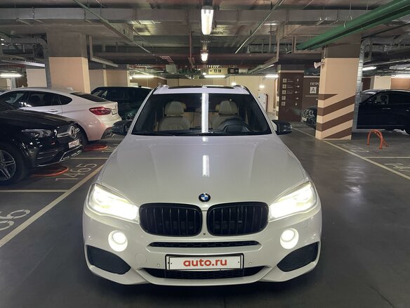 2015 BMW X5 40d III (F15), белый, 3350000 рублей - вид 4
