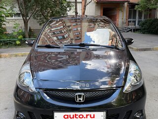 2007 Honda Jazz I Рестайлинг, чёрный, 611111 рублей, вид 2