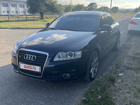 2009 Audi A6 III (C6) Рестайлинг, чёрный, 1777000 рублей - вид 1