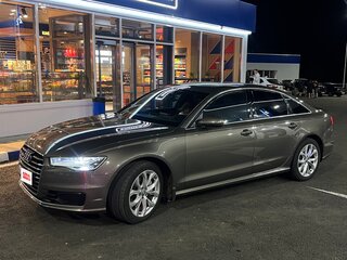 2015 Audi A6 IV (C7) Рестайлинг, серый, 1990000 рублей, вид 3