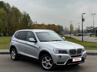 2011 BMW X3 28i xDrive II (F25), серебристый, 1680000 рублей, вид 3