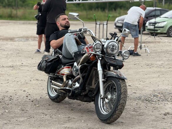 2001 Kawasaki VN800 Vulcan, чёрный, 500000 рублей - вид 6