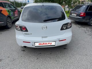 2008 Mazda 3 I (BK) Рестайлинг, белый, 585000 рублей, вид 2