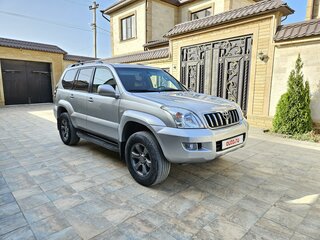 2004 Toyota Land Cruiser Prado 4-speed 120 Series, серебристый, 1350000 рублей, вид 1