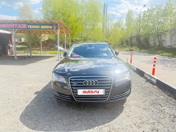 2012 Audi A8 III (D4), чёрный, 2700000 рублей - вид 1