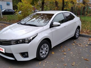 2014 Toyota Corolla XI (E160, E170, E180), белый, 1680000 рублей, вид 4