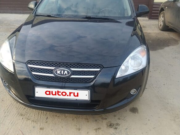 2008 Kia Ceed I, чёрный, 650000 рублей