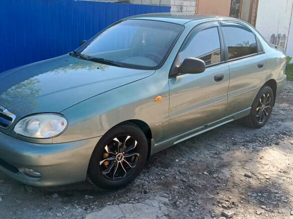 2009 ЗАЗ Lanos, зелёный, 230000 рублей