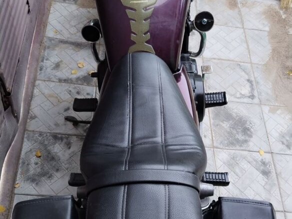 1995 Honda Magna, пурпурный, 200000 рублей - вид 6