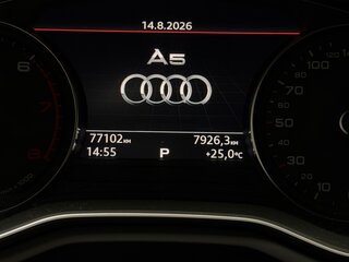 2019 Audi A5 Sportback 40 TFSI II (F5) Рестайлинг, чёрный, 3300000 рублей, вид 3