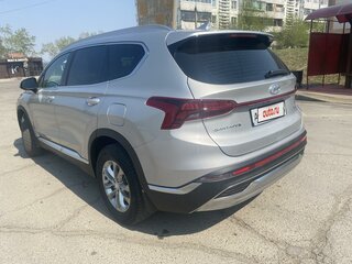 2021 Hyundai Santa Fe IV Рестайлинг, серебристый, 3870000 рублей, вид 5