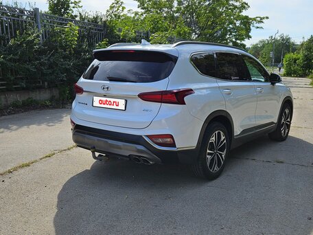 2018 Hyundai Santa Fe IV, белый, 2700000 рублей, вид 5