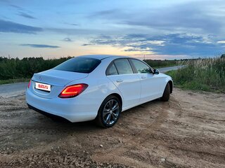 2018 Mercedes-Benz C-Класс 180 IV (W205) Рестайлинг, белый, 2350000 рублей, вид 1