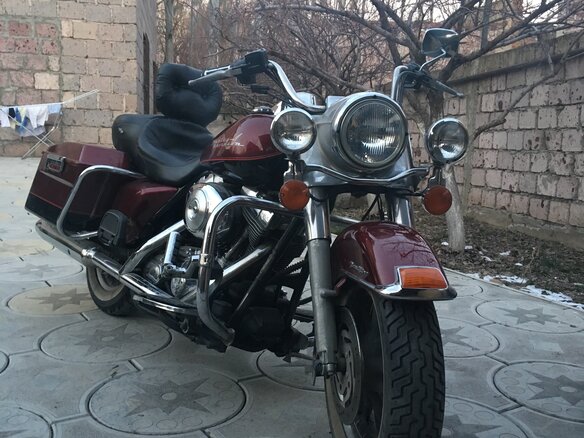 2002 Harley-Davidson Road King, красный, 680000 рублей - вид 15