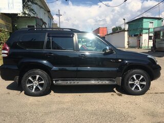 2008 Toyota Land Cruiser Prado 120 Series Рестайлинг, чёрный, 2100000 рублей, вид 4