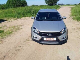 2020 Lada (ВАЗ) Vesta SW Cross I, серый, 1500000 рублей, вид 4