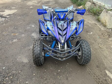 2008 Yamaha Raptor YFM350, синий, 300000 рублей, вид 1
