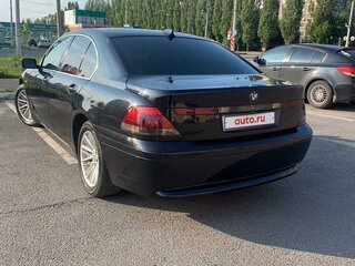 2004 BMW 7 серии 730i IV (E65/E66), чёрный, 1000000 рублей, вид 4