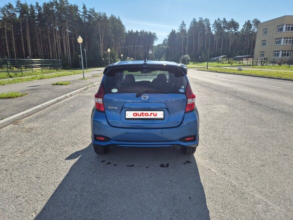 2018 Nissan Note II Рестайлинг, синий, 770000 рублей - вид 3