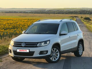 2012 Volkswagen Tiguan I Рестайлинг, белый, 1300000 рублей, вид 1