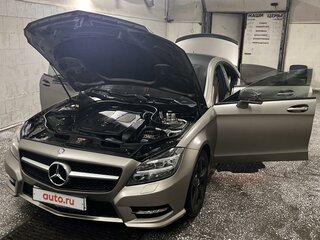 2013 Mercedes-Benz CLS 350 II (C218), серый, 2800000 рублей, вид 3