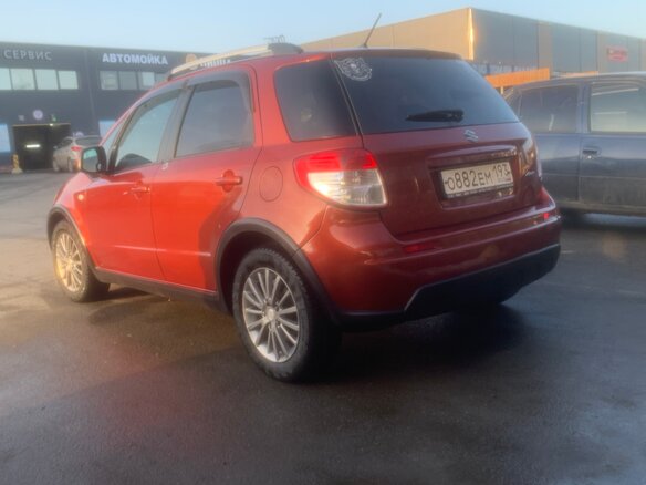 2007 Suzuki SX4 I (Classic), красный, 620000 рублей - вид 7