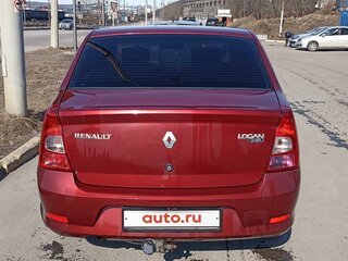 2010 Renault Logan I Рестайлинг, красный, 430000 рублей, вид 5