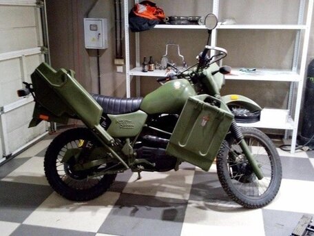 1996 Harley-Davidson MT350, зелёный, 1350000 рублей, вид 1