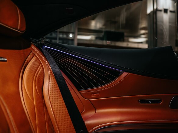 2015 Mercedes-Benz S-Класс AMG 63 AMG III (W222, C217), синий, 6700000 рублей - вид 35