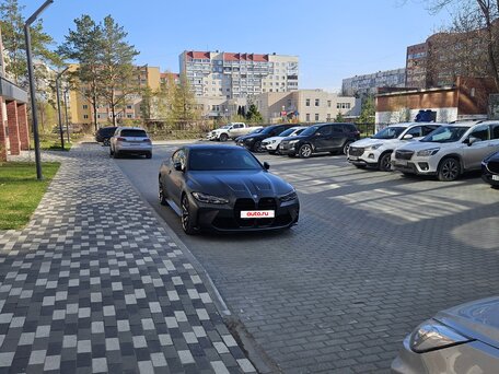 2024 BMW M4 Competition Package G82/G83, серый, вид 3