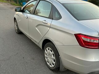 2017 Lada (ВАЗ) Vesta I, серебристый, 700000 рублей, вид 5